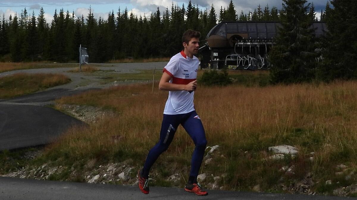 Beste mann i H21 Martin Vister (ikke KM løper for Tyrving IL).