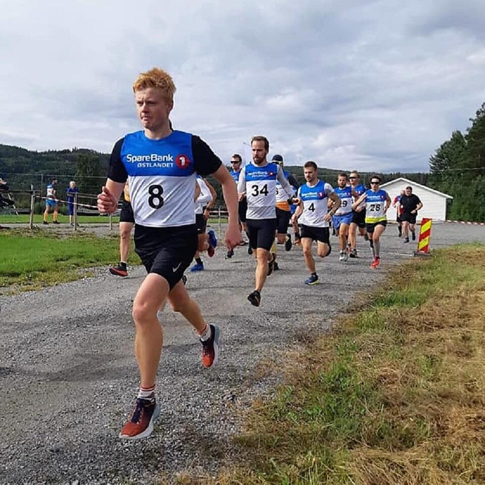 Henrik Linner Tronsrud som endte på 5. plass ut fra start.