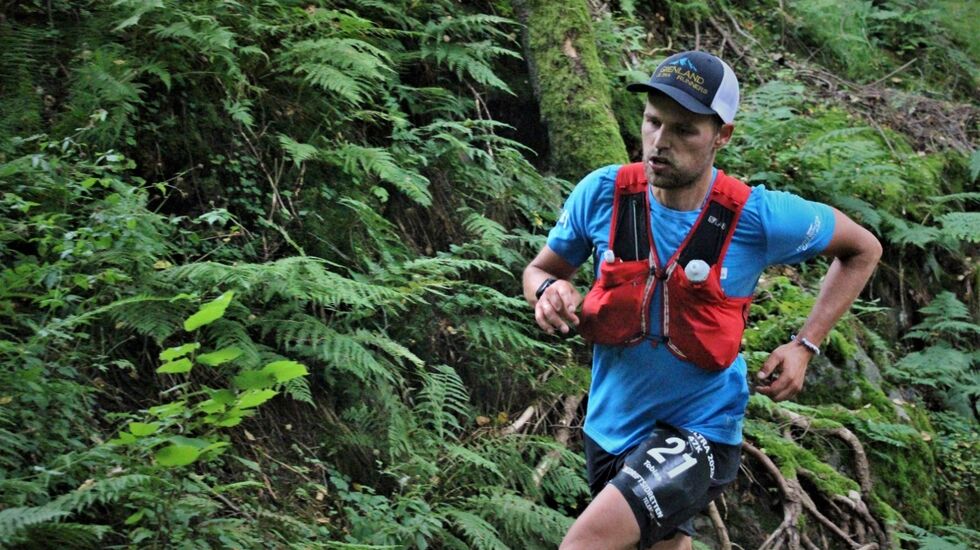 Tobias Dahl Fenre vant som ventet førsteutgaven av Grenland Ultra Trail 47 km. (Foto: Irvin Kilde)