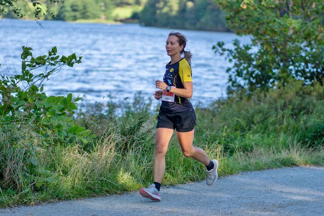 Heidi Nassehi vant maraton for kvinner i årets koronaversjon av Stavanger Marathon. (Foto: Stavanger Fotoklubb / Tor Helge Torgersen)