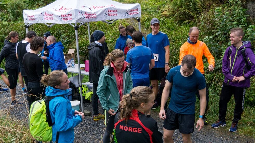 Fra målområdet på Blodslitet 2019