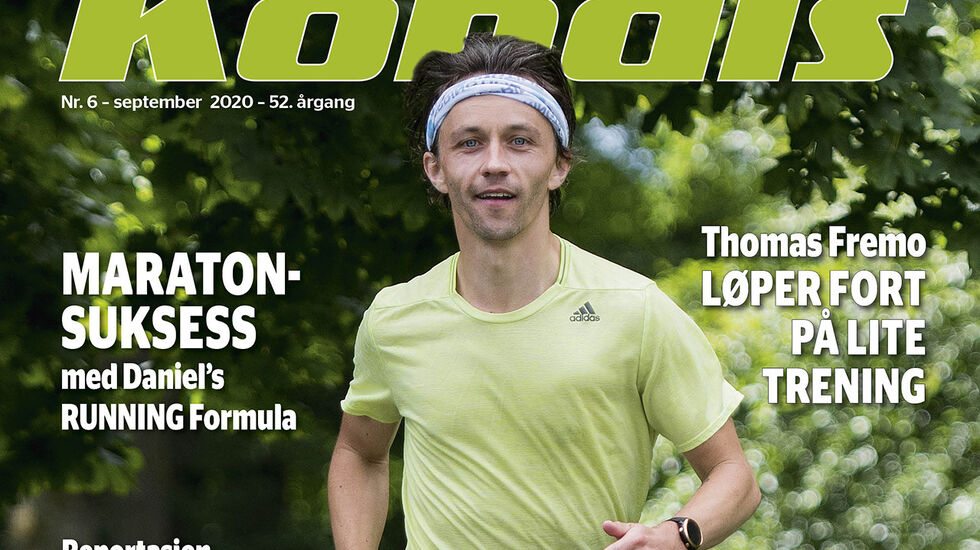 Sondre Lerche har løpt maraton på 3.02.22 og trener målbevisst for å komme under den magiske grensa. (Foto: Bjørn Johannessen) 