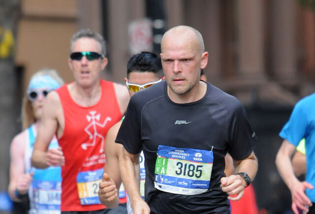 Per Angell Berntsen like å løpe både med og uten startnummer på brystet. (Foto: Marathonfoto)