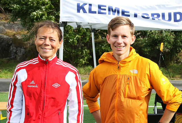 Jessica Gunnarsson og Eirik Methlie Hagen leverte sterke løp og vant den tunge 10 kilometeren på 38.21 og 35.01. (Foto: Runar Gilberg)