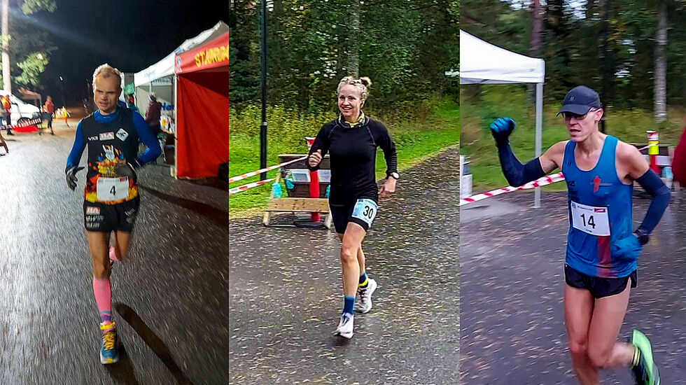 Bjørn Tore Kronen Taranger, Therese Falk og Jo Inge Norum. (Foto: Anders Kjærevik)