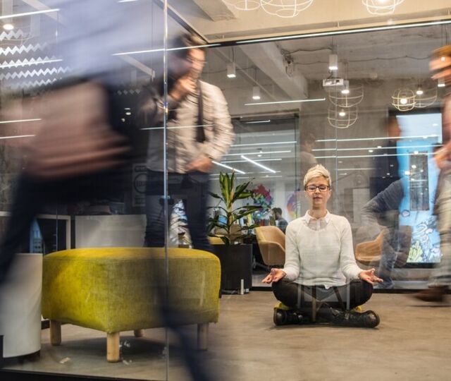 høyt arbeidstempo