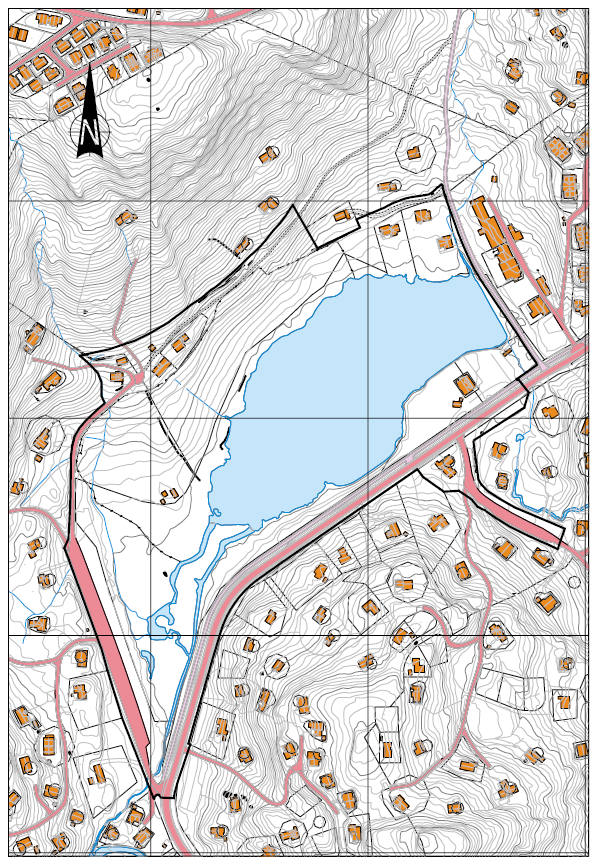 kart planarbeid bortelid sentrum