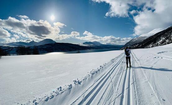 Skitur på Eidet ©Kristine Bjerkmo