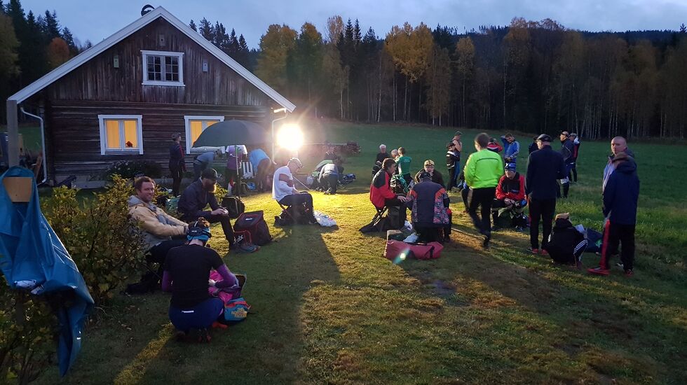 Samlingplass på husmannsplassen ¥stre Hauger