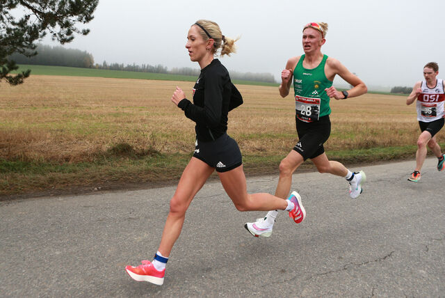 Det var Hytteplanmila hennes på 30.32 som gjorde at Karoline Bjerkeli Grøvdal ble nominert som en av kandidatene til å bli månedens europeiske utøver i oktober. (Foto: Kjell Vigestad)