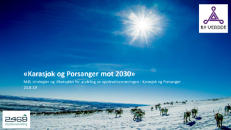 Reiselivsplan mot 203 for Porsanger og Karasjok