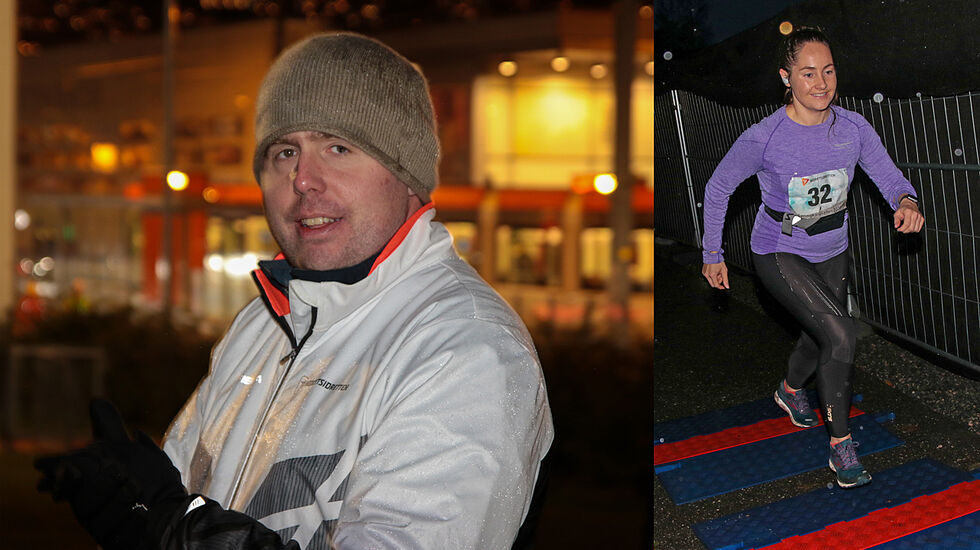 Christian Jensen i Bedriftsidretten Vestland arrangerer Springkarusellen i Bergen. Ingrid Marie Johnsen legger ut fra start. (Alle foto: Arne Dag Myking)