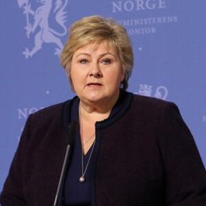 Bilde av statsminister Erna Solberg