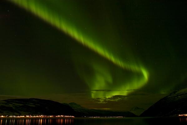 Nordlys. Foto Ståle Markussen