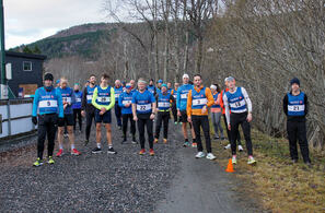 Klare til start. Foto: Arrangør Volda i Vinden IL