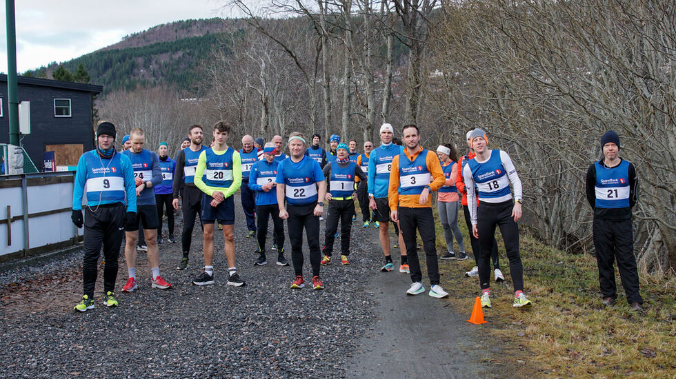 Klare til start. Foto:  Arrangør Volda  i Vinden IL