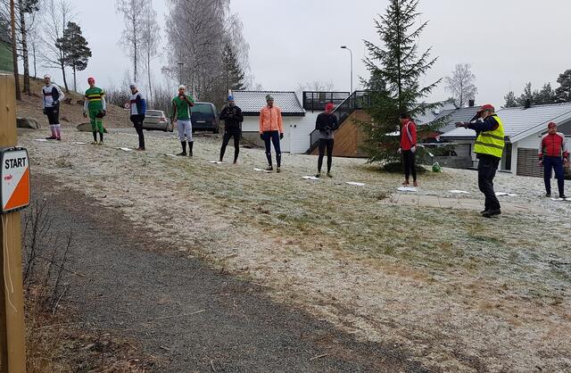 Super-Tøffen løpere klare til start. (Foto: Stein Arne Negård)
