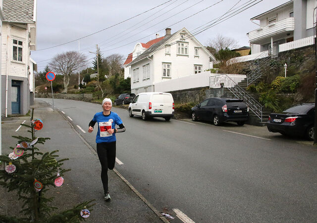 Maryna Novik sette norsk årsbeste på maraton med 2.49.41. (Foto: Terje Gilberg)
