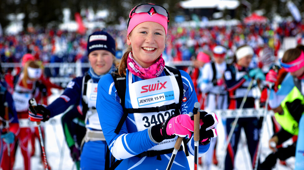 Gode treningsmiljøer er viktig for våre ungdommer. Bildet er fra UngdomsBirken på ski. (Arrangørfoto)