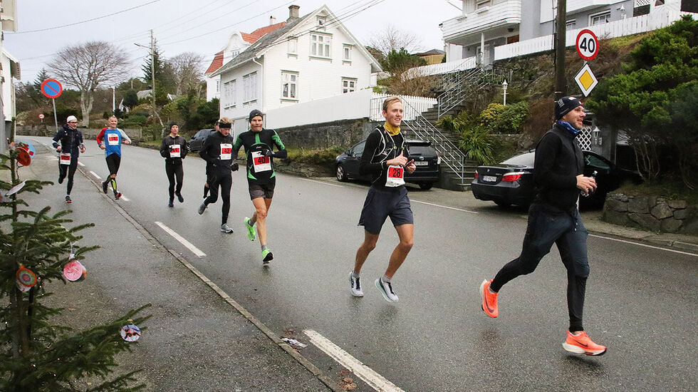 Somme sprang lett, mens minst ein hællandar måtte slite litt for tidleg. (Foto: Terje Gilberg) 