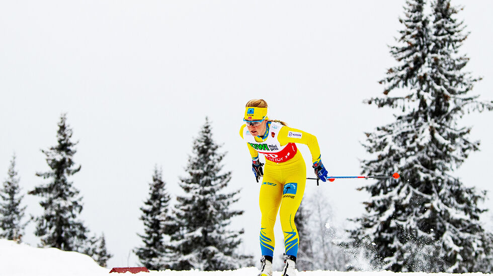 Sesongåpning: Selv om det er langløp hun satser på, hevda Emilie Fleten seg godt i åpningsrenna på Beitostølen, med en 9. og en 13. plass. (Foto: Vegard Wivestad Grøtt / Bildbyrån)