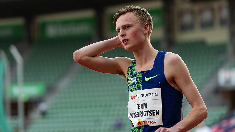 Fin framgang: Narve Gilje Nordås har heva seg enda et hakk etter at han ble et fullverdig medlem av Team Ingebrigtsen. (Foto: Samuel Hafsahl)