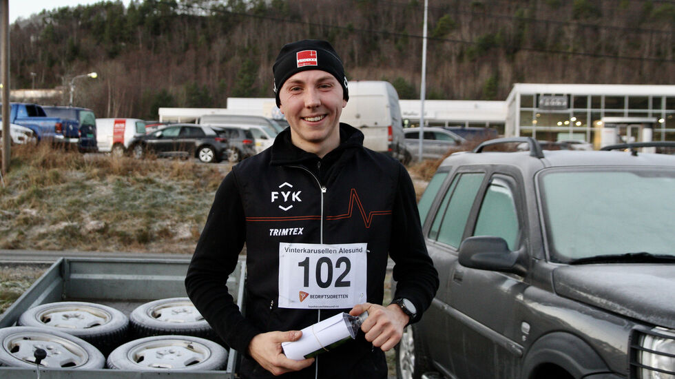 Håvard Finnland Trøite fra Selbustrand vant 10 km i Ålesund