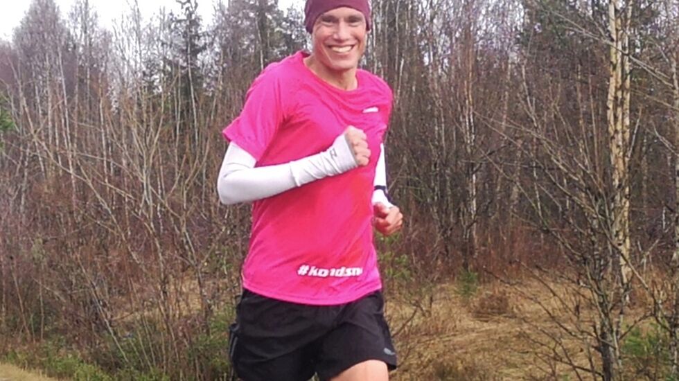 Tim Bennett løper 10 km i Kondisløpet i november - i et vanskelig 2020 som ble bedre enn fryktet. (Privat foto)