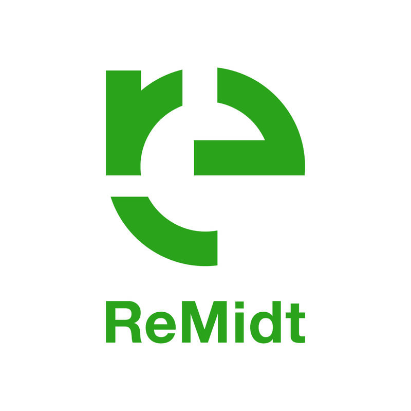 Logoen til Remidt i grønn