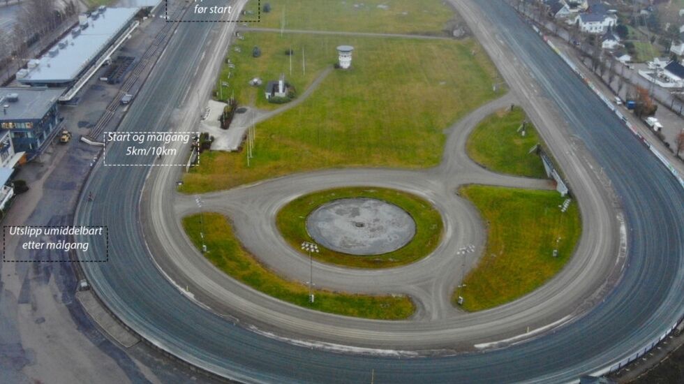 Bjerke Travbane blir arena for tobente løpere 18 april.
