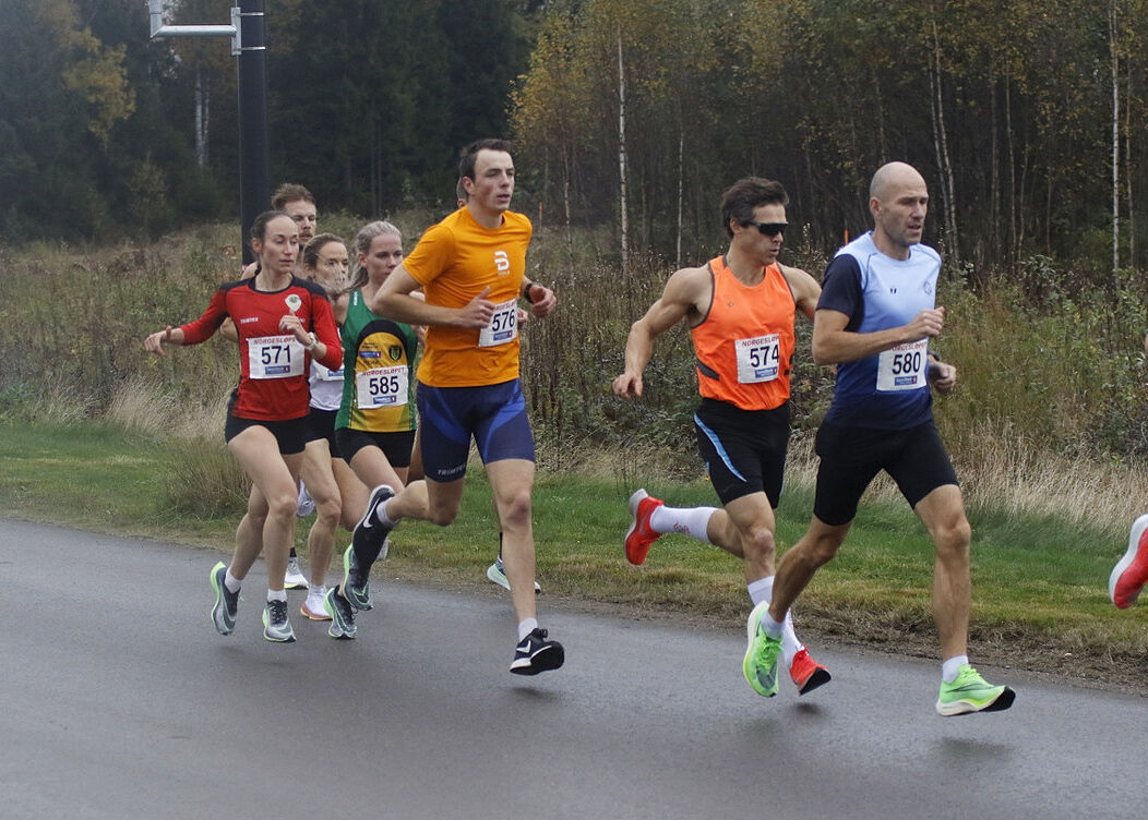 Et av de større løpa som ble arrangert i fjor, var Norgesløpet med NM halvmaraton innlagt. (Foto: Rolf Bakken)