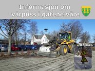 Informasjon om vårpuss på våre gater og veier - Rakkestad kommune