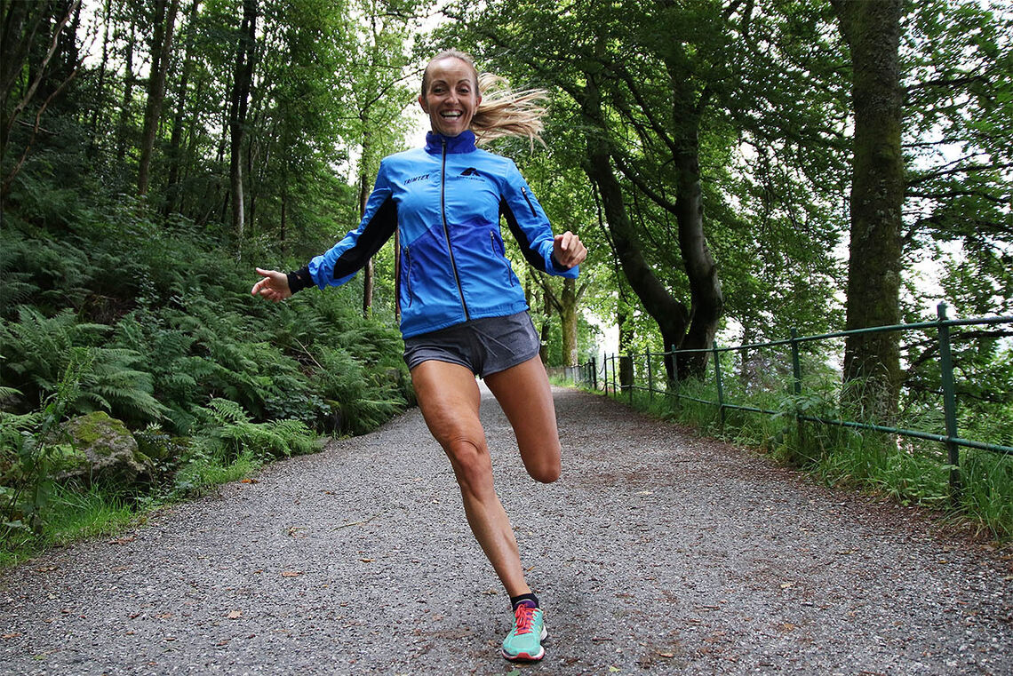Anita Iversen Lilleskare liker å sette seg høye mål, men løpegleden ligger i bunn. (Foto: Marianne Røhme)