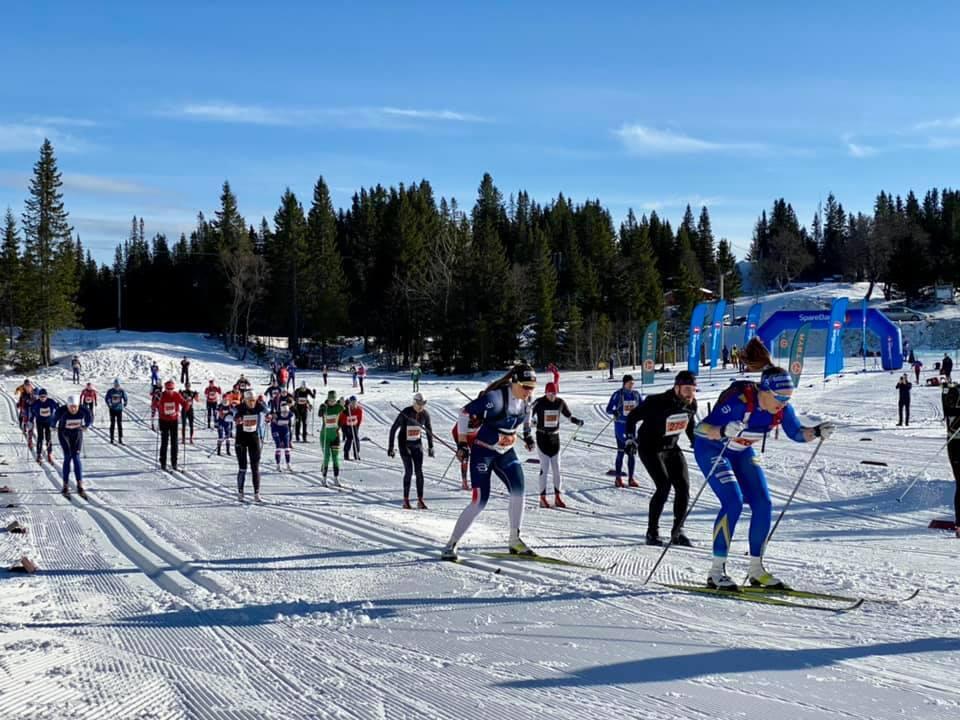 Stort sett alt av turrenn ble avlyst sist vinter. Med 155 fullførende deltakere var, så vidt Kondis kjenner til, Markatrimmen i Trondheim det turrennet med flest deltakere. (Foto: arrangør Trondhjems Skiklub)