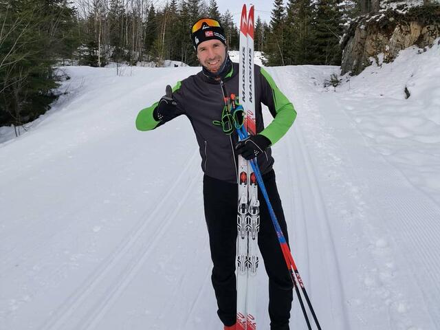 Jan Kristian Haugnæss skal endelig realisere sin seige drøm om fire ganger Birken på 24 timer. (Foto fra 4xbirken24's facebookside)