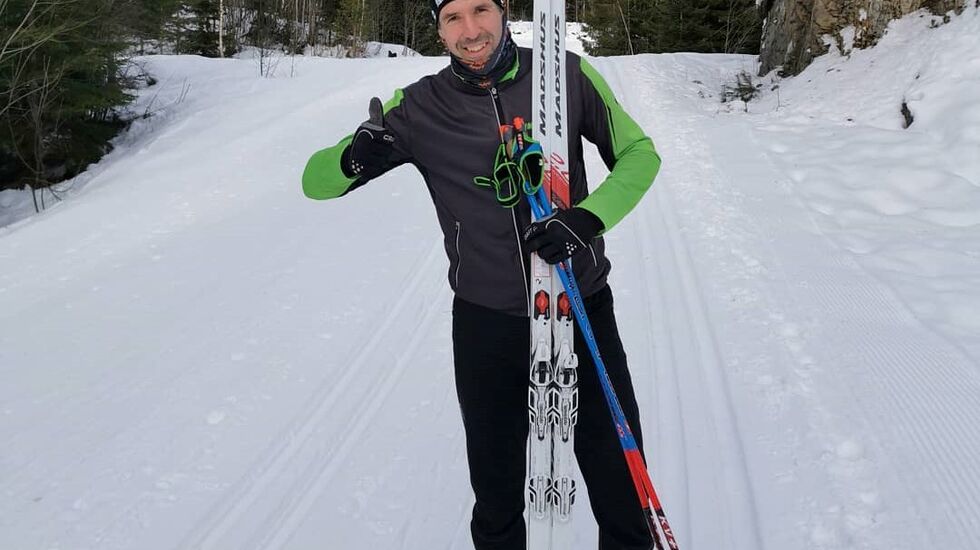 Jan Kristian Haugnæss skal endelig realisere sin seige drøm om fire ganger Birken på 24 timer. (Foto fra 4xbirken24's facebookside)