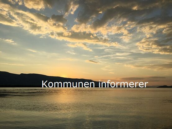 Porsanger kommune informerer - solnedgang