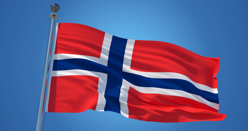 Det norske flagget.