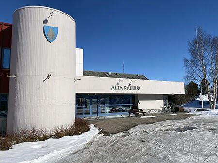 Alta rådhus på gamle sentrum