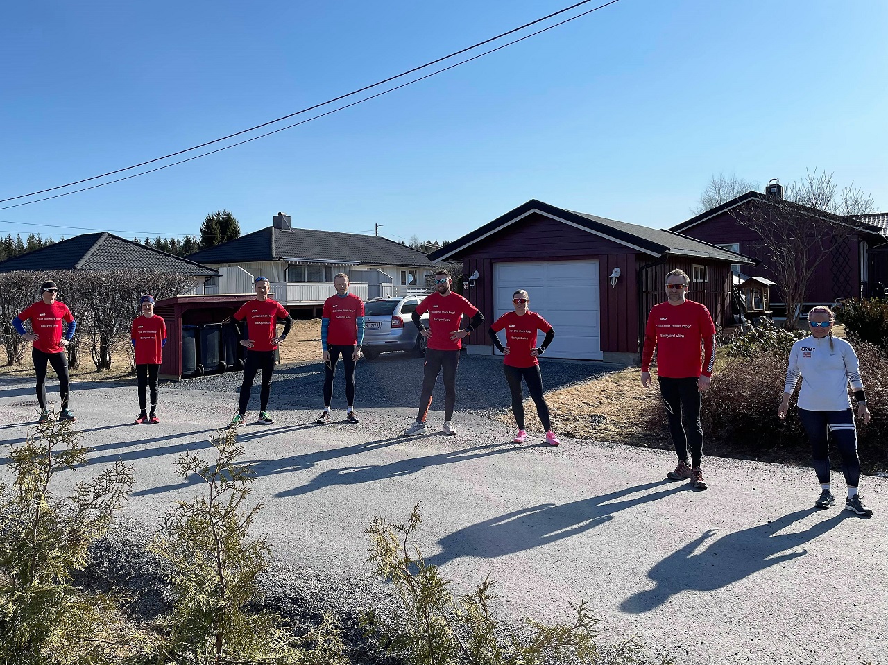 Åtte løp Østmarka Virtual Backyard Ultra sammen i Elverum KONDIS