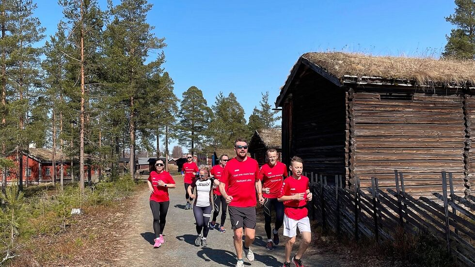 Samlet felt på Glomdalsmuséet på av de første rundene. (Foto: Hanne Sigstad)