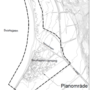 Bilde viser planavgrensningen