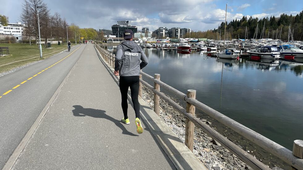 Frognerkilen gikk som det første av løpene i Oslo Løpsfestival i perioden 14. til 23. april. Her fra en testløping av løypa i 2021 (Foto: Oslo Løpsfestival)