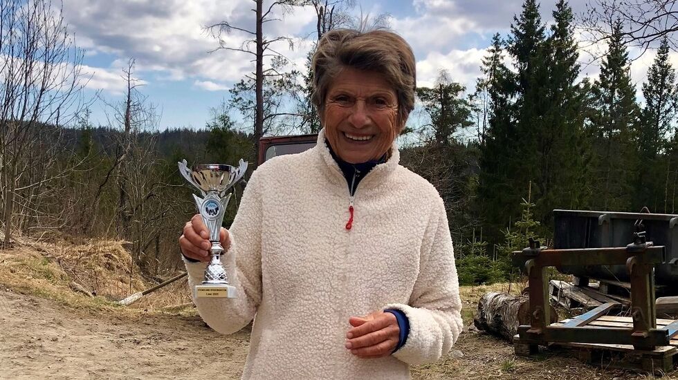 Vera Nystad med ny verdensrekord på maraton i klasse K75.