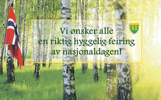 Gratulerer med nasjonaldagen hilsen Rakkestad kommune