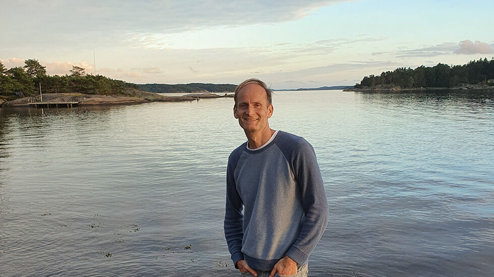 Terje Alsvik Walløe er glad i å komme seg ut i naturen. (Foto: privat)