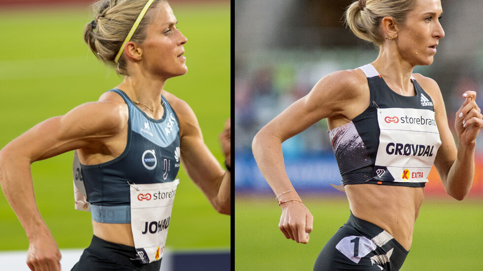 Lørdag 8. mars møtes Therese Johaug og Karoline Bjerkeli Grøvdal på Bislett. Får vi to løpere under OL-kravet? (Foto: Sylvain Cavatz)