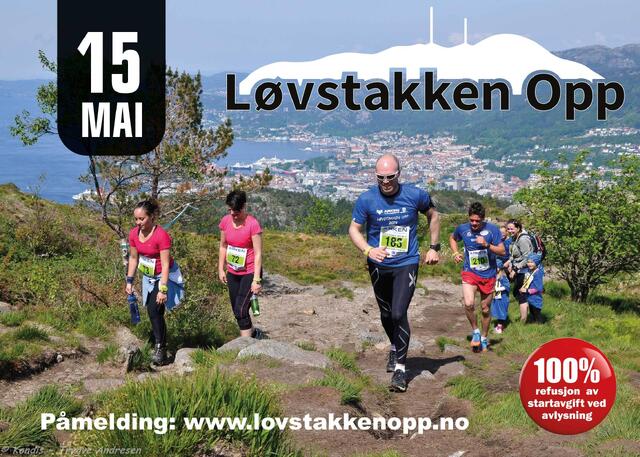Løvstakken Opp arrangeres førstkommende lørdag 15. mai.