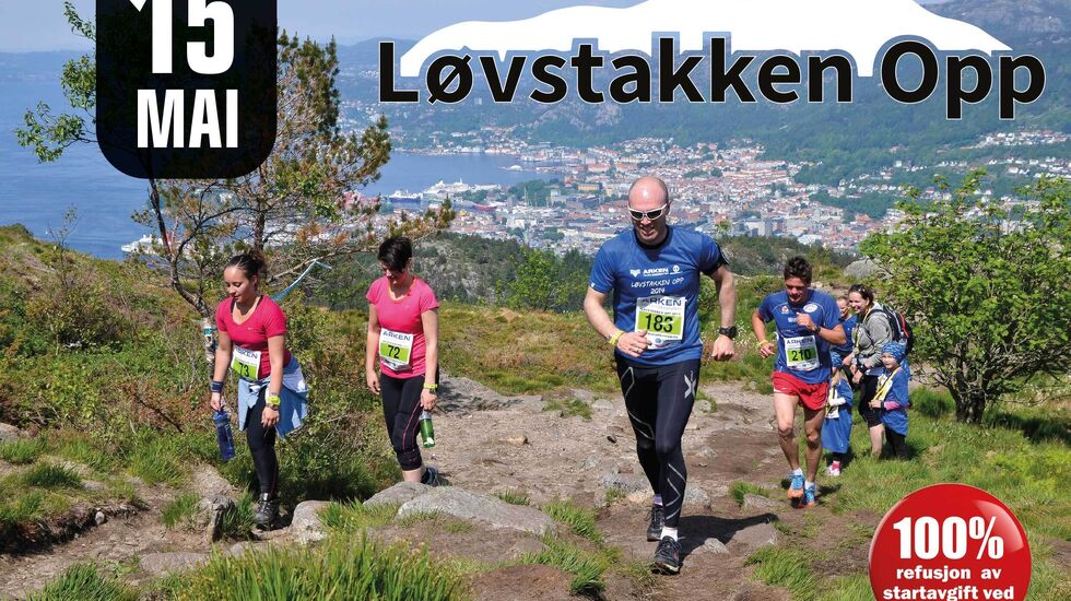 Løvstakken Opp arrangeres førstkommende lørdag 15. mai. 