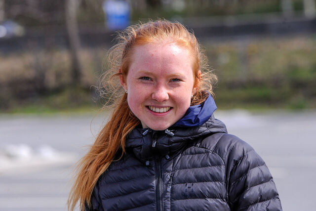 Adele Henriksen kan hvile seg etter å ha satt to rekorder på samme uken. (Alle foto: Arne Dag Myking)
